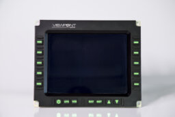 Rugged 10.4" SD Tactical Display Monitor front Iiluminated