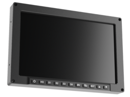 Rugged 12.1" HD Tactical Display with QUAD Functionality