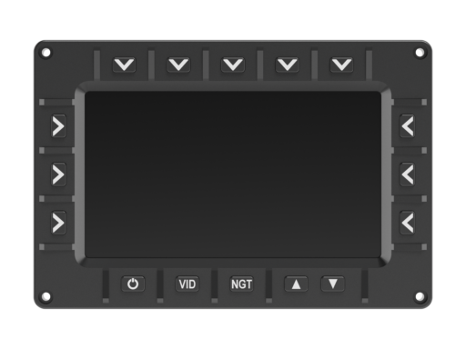 7" HD tactical rugged display (VPT-7HD-MIL)